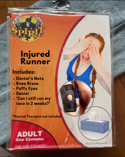  Funny Runner Costume Meme Injured Runner