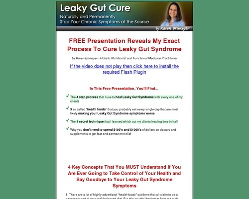 Leaky Gut Cure - Most Comprehensive Natural Health Guide On The Market