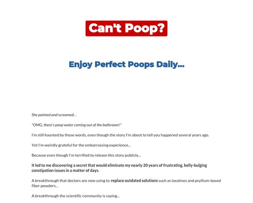 The Most Lucrative Poop Offer On CB - Peak Bioboost