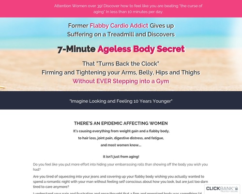 7 Minute Ageless Body Secret