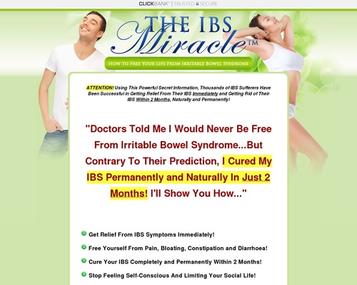 The Ibs Miracle (tm) With Free 3 Months Consultations